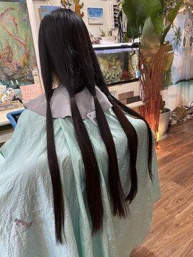 マーメイドヘアー(MERMAID HAIR) ヘアードネーション→外ハネショートボブ