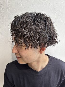 グラフ 立川(Graph.) センターパートツイストスパイラルツーブロック