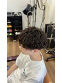 刈り上げマッシュ/ツイストスパイラルパーマ