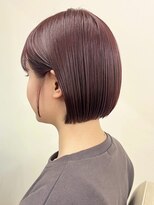 ノア 奈良駅前店(NoA)&nbsp;ボブ　ぷっつんボブ　タッセルボブ　暖色カラー　奈良　田村梨乃