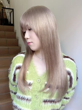 サンク 原宿 表参道(cinq) ヘーゼルベージュヘーゼルグレージュモカベージュオリーブカラー