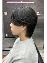 スライバイリアオオサカ(Sly By Ria OSAKA)&nbsp;～毛流れセンターパートウルフ～【大阪/梅田】