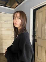 スタンド(STAND)&nbsp;レイヤーカット　ベージュカラー