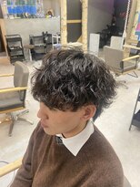メンズサロン クロムス 梅田茶屋町店(Men's salon clomus) 【clomus】波巻きパーマ 梅田 茶屋町