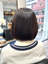 コラソン(corazon)&nbsp;まとまりボブ+ブラウンカラー