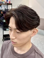 フゥ 宇都宮戸祭(FeU)&nbsp;宇都宮メンズカットメンズパーマニュアンスパーマセンターパート