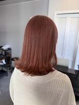 アウラヘアーサロン(aura hair salon) 【NANAMI】ピンクミルクティーベージュ