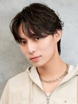 ネクストセカンド 表参道(NEXT2nd) 刈り上げセンターパート/波巻きツイストスパイラル/表参道