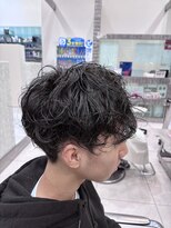 アッシュ 関内店(Ash) シャドウパーマ メンズマッシュ ルーズスタイリング