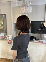 ネオリーブ チロル 横浜西口店(Neolive CiroL.)&nbsp;大人可愛い切りっぱなしボブレイヤー【横浜】