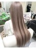 カラー＋最高級ナノシールエクステ40本＋エクステ整えカット