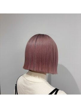 ヘアーラニッシュ 三郷中央店(hair Lanish) ピンクベージュカラー