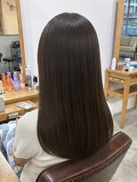 サロン(SALON)&nbsp;オリーブベージュ/アッシュブラウン/レイヤーカット