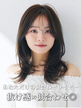 ハッシュレイヤー[恵比寿駅/髪質改善トリートメント/縮毛矯正/恵比寿/レイヤーカット/酸性ストレート]