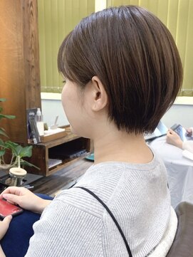 ヘアーループセラデザインワークス(Hair ruup Sela design works) 耳掛け丸みショートボブ