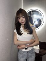 エミーバイモアムー(Emmie byMoremuu)&nbsp;【あいり】髪質改善内巻きシャギーレイヤーロング韓国ワン ホン