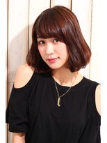 パティオンツー(PATIONN2)&nbsp;うるつやナチュラルブラウン大人ワンカールボブ☆