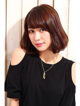 パティオンツー(PATIONN2) うるつやナチュラルブラウン大人ワンカールボブ☆