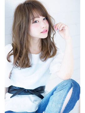 オーロ 西宮店(ORO) 絶妙な透け感バングでキャッチ―な色っぽ顔に☆