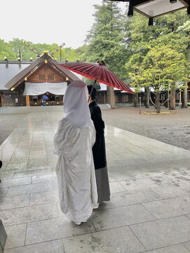 ヘアメイク ジェイエム 北海道神宮挙式