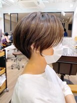 アヴァロン(AVALON)&nbsp;【30代40代】横顔美人な絶壁解消ショートパーマ「永田カズヤ」