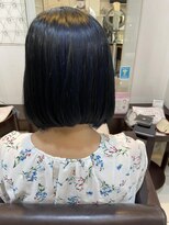 スティラ スムース 高田馬場(Stilla smooth)&nbsp;ダークブルー＆ハイライト