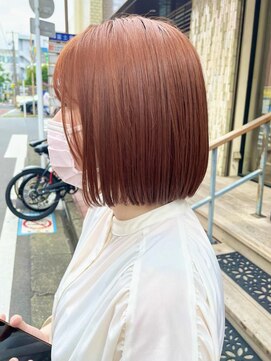 パーク(PAAQ) 【PAAQ hitomi】透け感たっぷりオレンジピンク