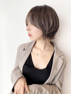 ヴェイン 渋谷(vain) 20代30代大人可愛い小顔ショートカット前下がりウルフカット