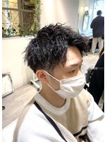 ラ ブランシュ 大宮(La Blanche)&nbsp;大宮/サイドパート/韓国マッシュ/ツイストスパイラル