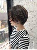 簡単スタイリング！大人綺麗なショートヘア！