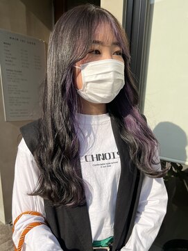 ヘアー アイス ルーチェ(HAIR ICI LUCE) フレーミングカラー パープル/今枝