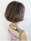 重め大人ボブ☆大人カラー/お手入れ簡単ヘア/大人ヘア