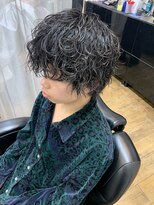 ティーズ アカサカ(T's AKASAKA)&nbsp;波巻きスパイラル　波巻きパーマ