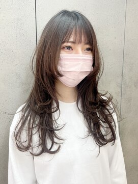 ユーフォリア 池袋東口駅前店(Euphoria) 【Mizuki指名で叶う♪】ナチュラル可愛いロングウルフ : )