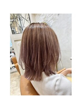 ヘアーラウンジ ハピル(Hair lounge Hapir) デザイン性抜群◎ハイトーンカラー/グレーベージュ/20代30代40代
