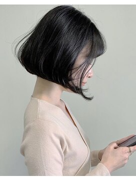 ナループロア ルームー(Nalu pu loa ROOMOO) ゆるまきタッセルカット/タッセルカット/タンバルモリ/韓国ボブ