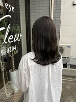 アンフルール(Un Fleur) カーキーカラー×ゆるふわ巻き