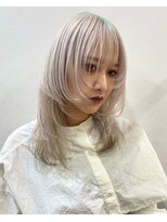 ベレーザ 渋谷(BELEZA)&nbsp;5318ニュアンスカラー韓国ヘアハイトーンカラー艶髪ケアブリーチ