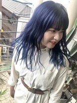 フィン(fin,)&nbsp;ハイライト/波巻き/マッシュパーマ/ウルフ/インナーグレージュ