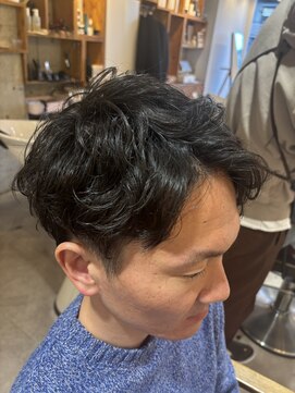 アメラボ(AmeLab) 名古屋天白区梅ヶ丘朝時短ボリュームアップメンズパーマ