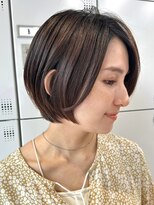 プルーヴ 秋葉原(prove) 30代40代大人女性/前髪ありショートボブ/ショートヘア/髪質改善