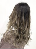 CIERA.ニュアンスグラデーショングレージュミルクティー