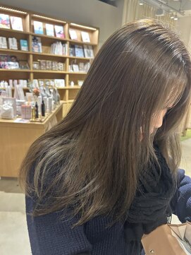 クララ 柏の葉T-SITE店(CLALA) ブリーチなし透明感◎グレージュ