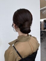 ロンド 表参道店(Lond)&nbsp;ツルッとまとまるシニヨン