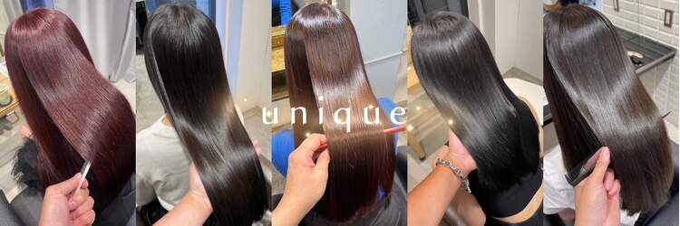 ユニック ウメダ(unique UMEDA)のサロンヘッダー