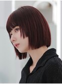 前髪/こなれミディ/イメチェン/ボブヘア/表参道