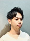 アップバングショート/束感ヘア/10代/20代/30代/メンズカット