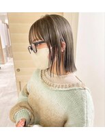 スニュウ(snuw)&nbsp;レイヤーカット/ボブ/インナーカラー