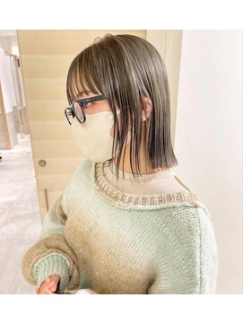 スニュウ(snuw) レイヤーカット/ボブ/インナーカラー