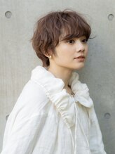 エディット トウキョウ(e.dit tokyo) 【e.dit tokyo Misa】マロンブラウンショートボブ透明感カラー